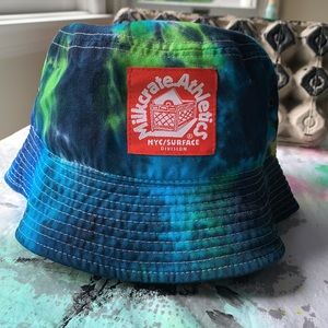 Milkcrate Athletics Tie Dye Bucket Hat NWOT